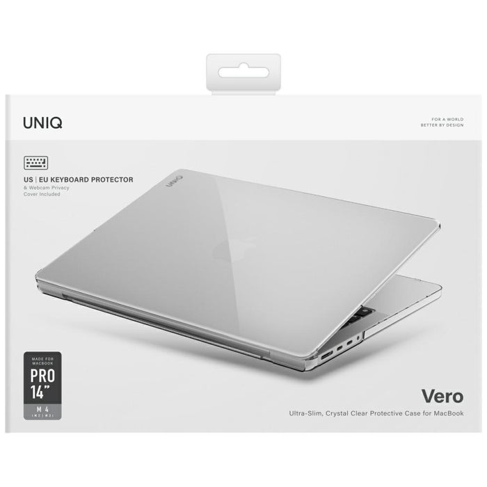 Uniq Vero Case for MacBook Pro 14&quot; M1-M4 (2021-2024) - Transparent