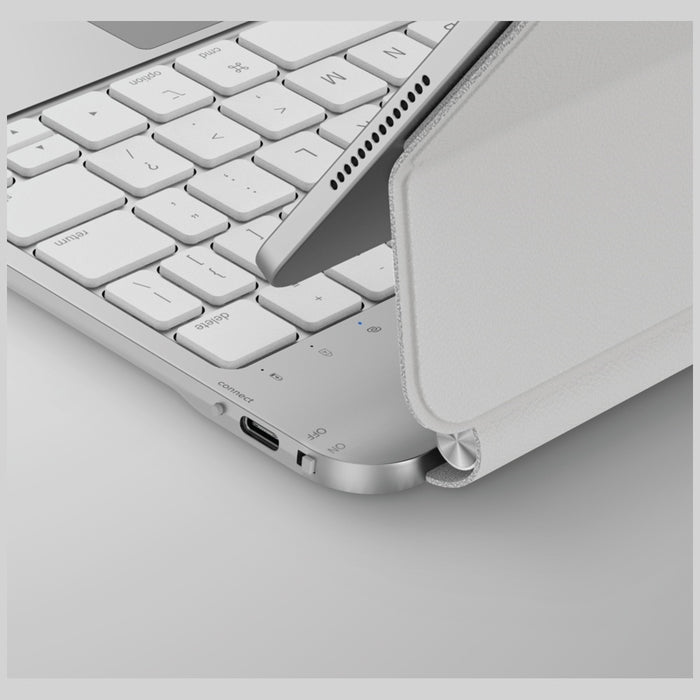 Uniq Venno Pro Magnetic Smart Case with Keyboard for iPad Air 10.9" (2020/2022) / Pro 11" (2021/2022) / Air 11" (2024/2025/2026) - White