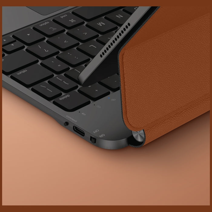 Uniq Venno Pro Magnetic Smart Case with Keyboard for iPad 11" 2025 / iPad Air 11" 2024 / 2025 / iPad Pro 11" 2018 / 2020 / 2021 / 2022 / 2024 - Brown