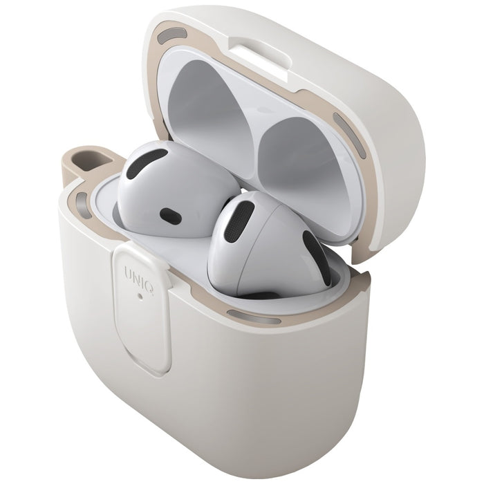 Uniq Clyde Lock Case for AirPods 4 - Beige
