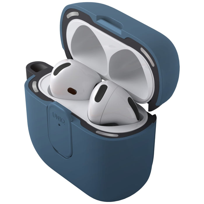 Uniq Clyde Lock Case for AirPods 4 - Blue