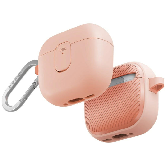Uniq Clyde Lock Case for AirPods 4 - Pink