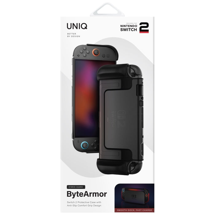 Uniq Hybrid Bytearmor case for Nintendo Switch 2 - black