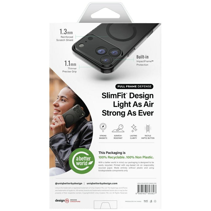 Uniq Airsuit Case for iPhone 17 Air Magclick Charging - Transparent