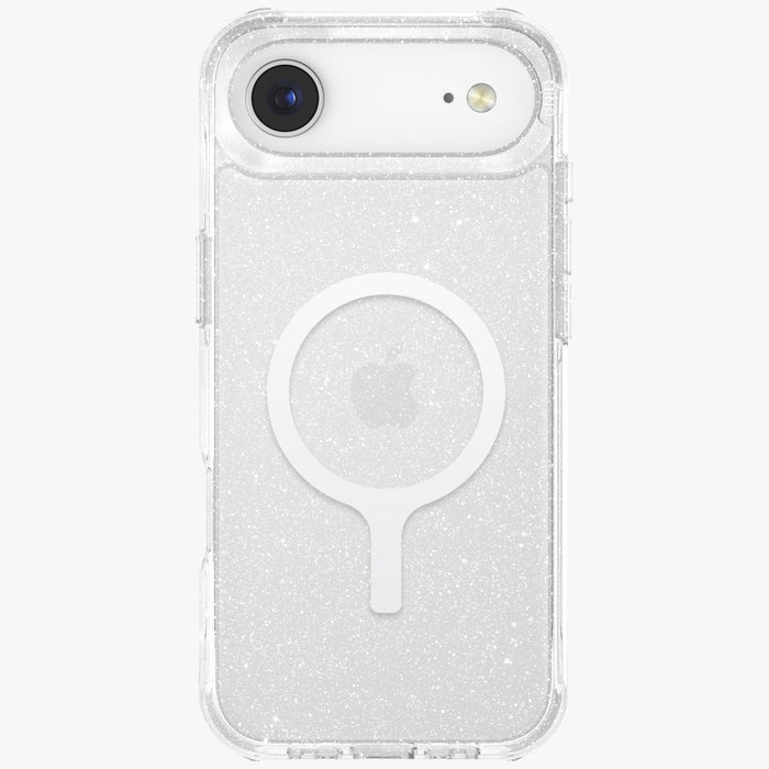 Uniq LifePro Xtreme Magclick Charging Case for iPhone 17 Air - Transparent-Glitter