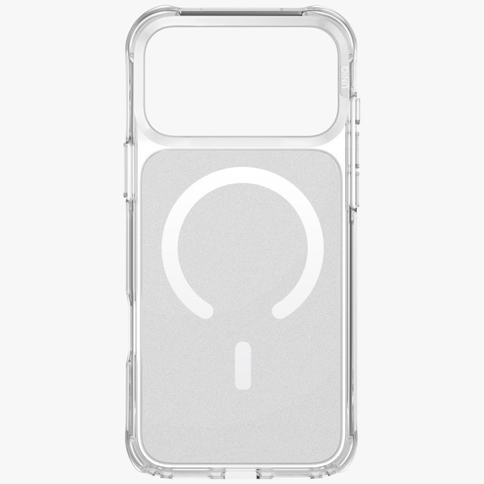 Uniq LifePro Xtreme Magclick Charging Case for iPhone 17 Pro Max - Clear-Glitter