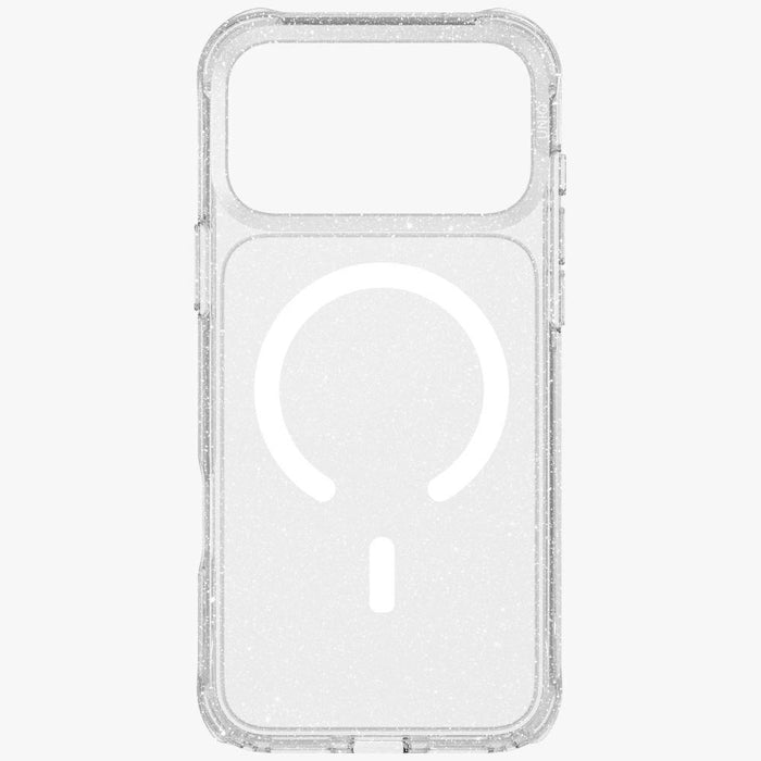Uniq LifePro Xtreme Magclick Charging Case for iPhone 17 Pro Max - Clear-Glitter