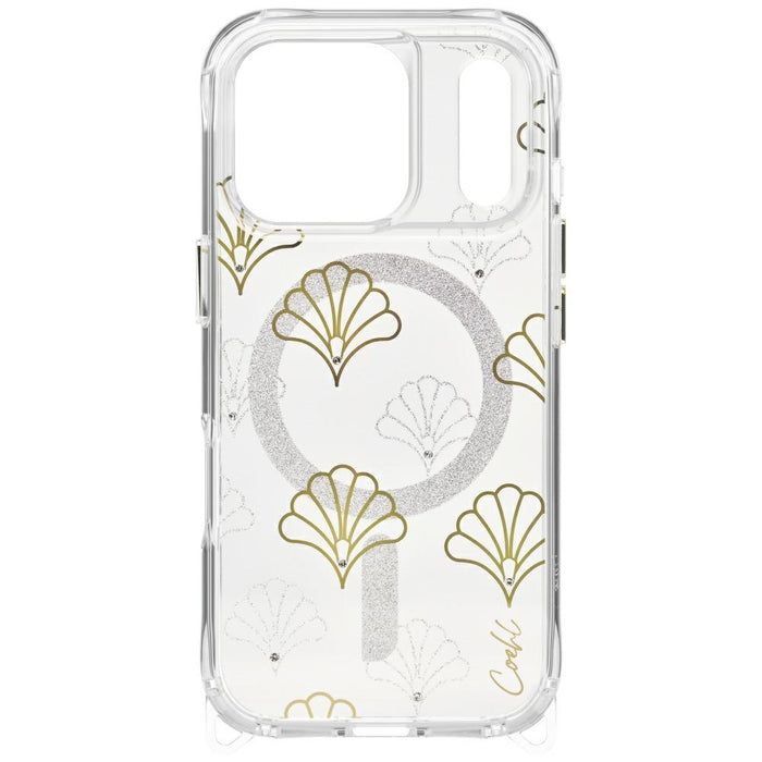 Uniq Coehl Maree case for iPhone 17 Pro Magnetic Charging - silver