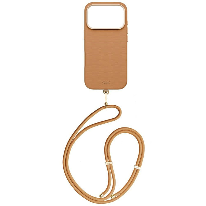 Uniq Coehl Mirelle Case for iPhone 17 Pro Magnetic Charging - Brown