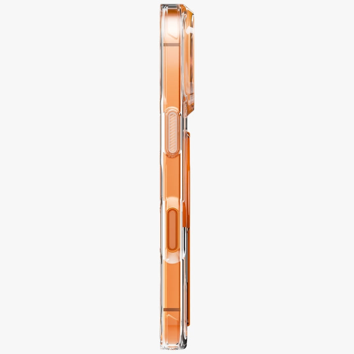 Uniq Heldro Air Case for iPhone 17 Pro Magclick Charging - Orange