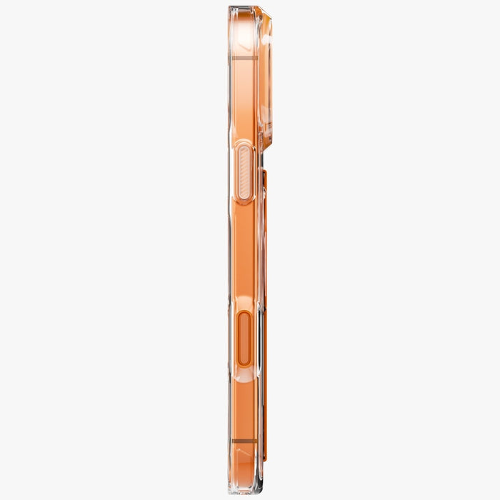 Uniq Heldro Air Case for iPhone 17 Pro Max Magclick Charging - Orange