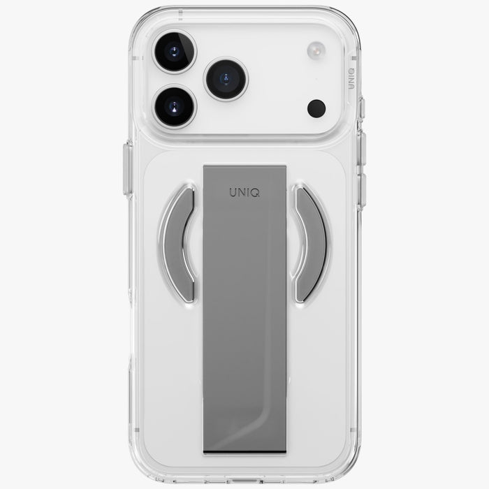 Uniq Heldro Air Case for iPhone 17 Pro Max Magclick Charging - Transparent
