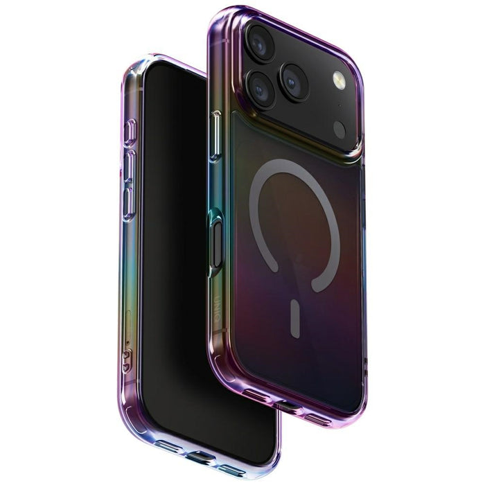 Uniq Iridescia Case for iPhone 17 Pro Magclick Charging - Multicolor