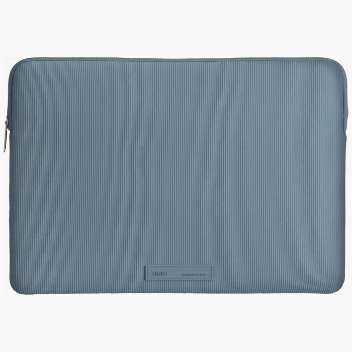 Uniq Cyprus Ridge Edition Laptop Sleeve bag for a 16&quot; water-resistant neoprene laptop - blue