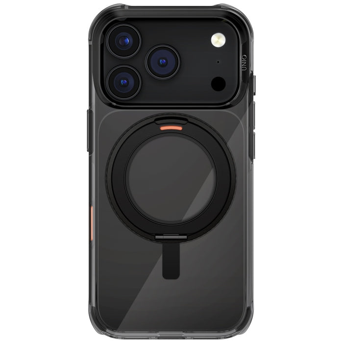 Uniq Swivix Rotating Kickstand 360 Case for iPhone 17 Pro - Black