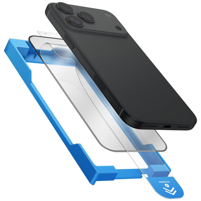 Uniq Optix Exofit Vivid Tempered Glass for iPhone 17 Pro Max with Applicator