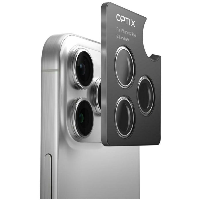 Uniq Optix Aluminum Camera Lens Protector for iPhone Air with Applicator - Gold