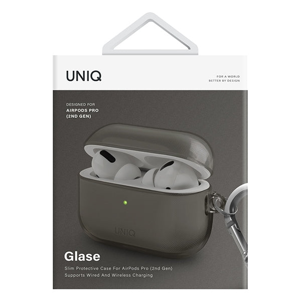 Uniq Glase AirPods 2 Case - Semi-Transparent
