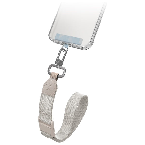 Uniq Vista 2-in-1 phone lanyard - blue and beige