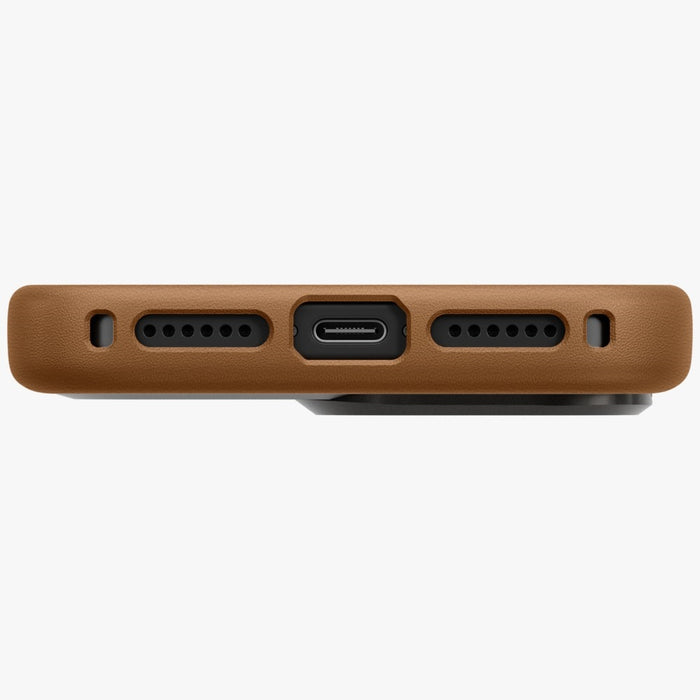 Uniq Heldro Pro Magclick Charging Case for iPhone 17 Pro Max - Brown