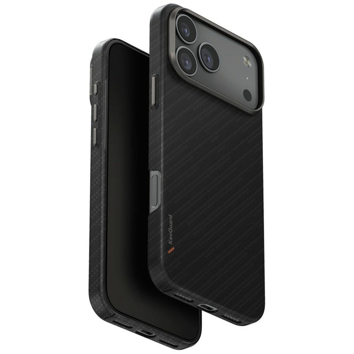 Uniq Keva EDGE Magclick Charging Case for iPhone 17 Pro Max - Black