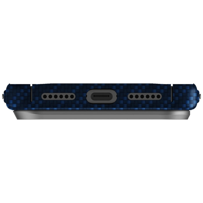 Uniq Keva EDGE Magclick Charging Case for iPhone 17 Pro Max - Blue