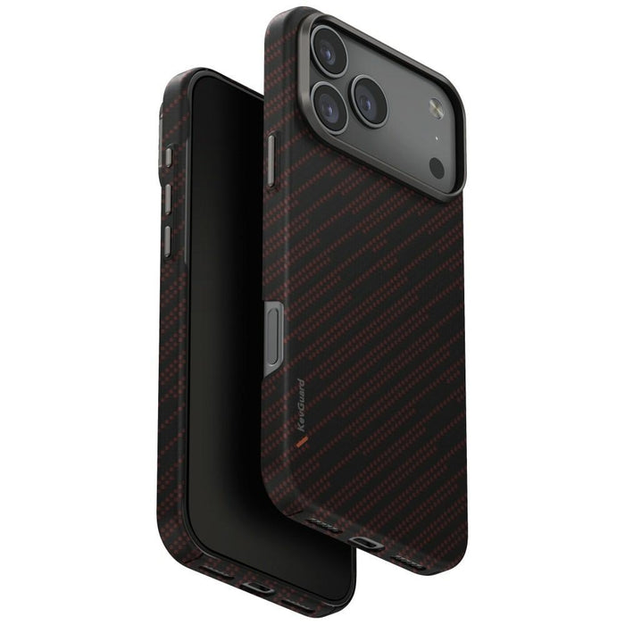 Uniq Keva EDGE Magclick Charging Case for iPhone 17 Pro Max - Orange