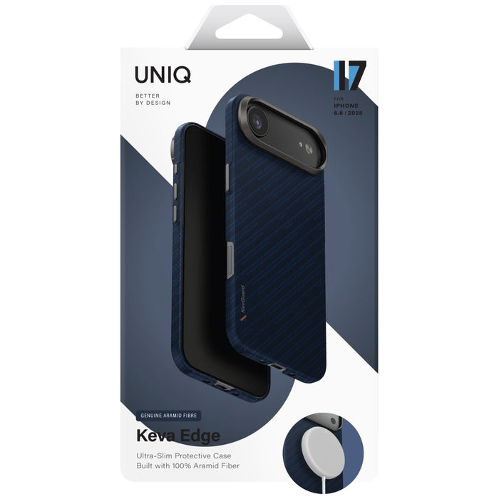 Uniq Keva EDGE Magclick Charging Case for iPhone Air - Blue
