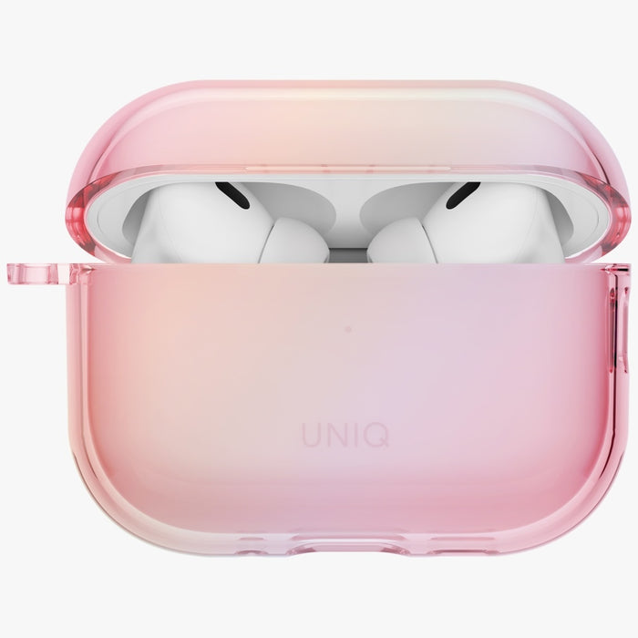 Uniq Iridescia Hang Case for AirPods Pro 3 - Transparent Pink
