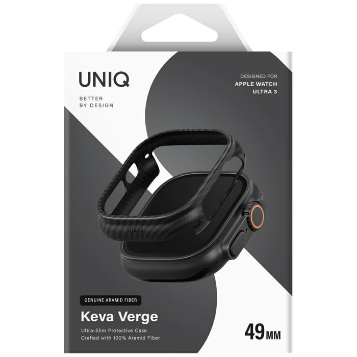 Uniq Keva Verge Case for Apple Watch 49mm - Black