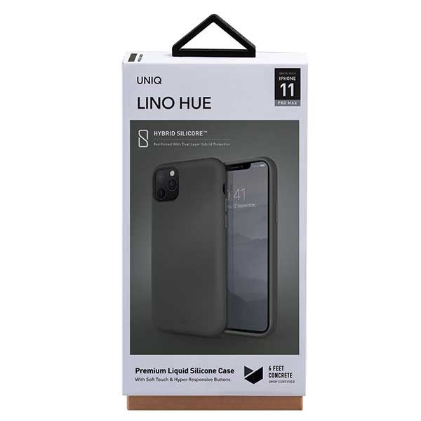 Uniq Lino Hue case for iPhone 11 Pro Max - gray