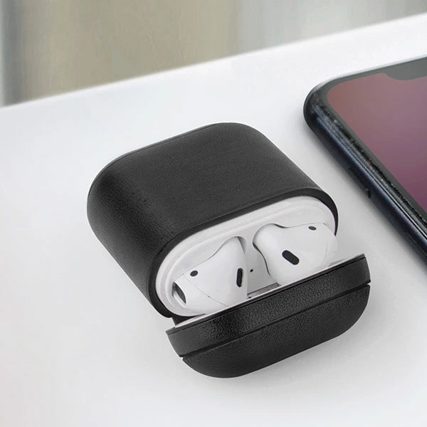 Uniq Terra leather case for AirPods 1 / 2 generation - beige