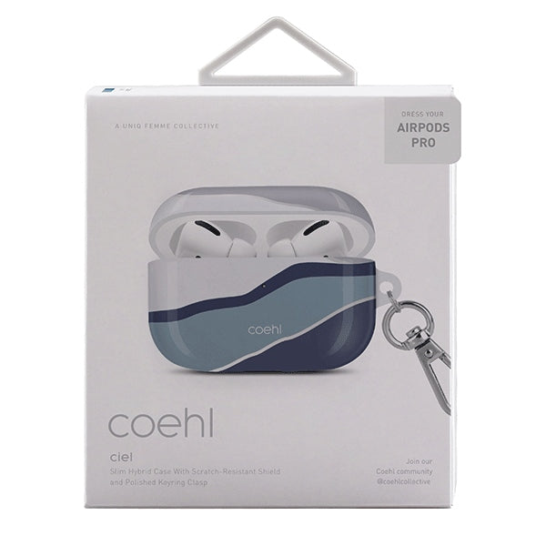 Uniq Coehl Ciel case for AirPods Pro - blue