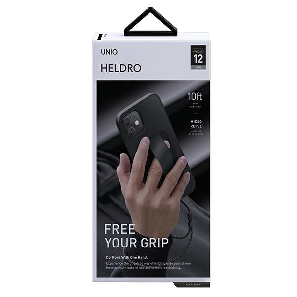 Uniq Heldro case for iPhone 12 mini - black