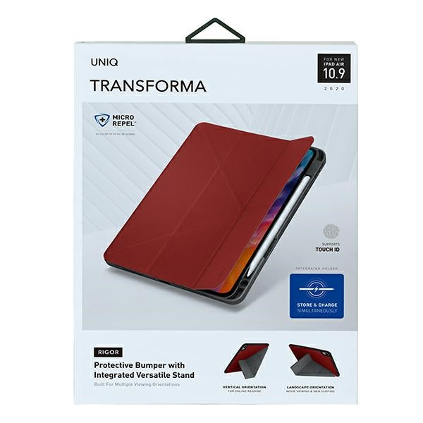 Uniq Transforma Rigor case for iPad Air 10.9 (2020) - red