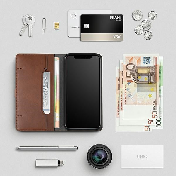 Uniq Journa case for iPhone 12 / iPhone 12 Pro - gray