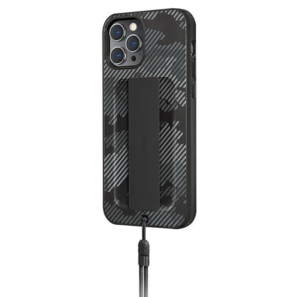 Uniq Heldro case for iPhone 12 / iPhone 12 Pro - black camouflage