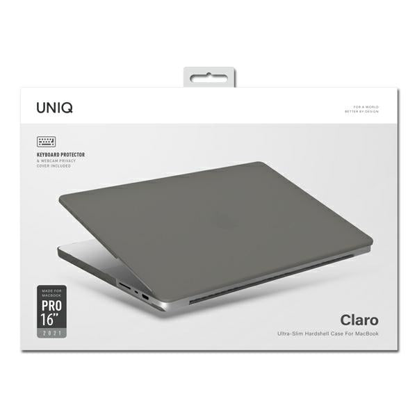 Uniq Claro case for MacBook Pro 16&#39;&#39; (2021) - transparent-gray