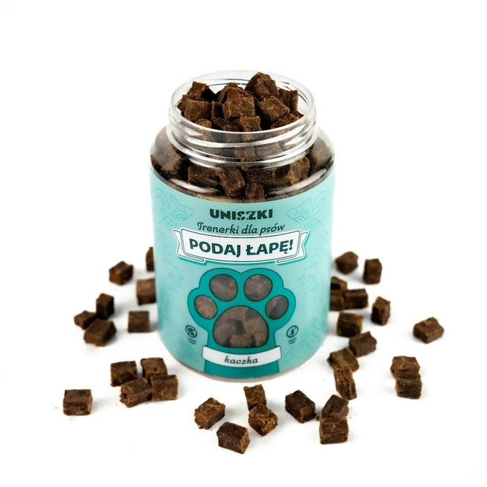 UNISZKI Podaj łapę Duck - dog treat - 210g