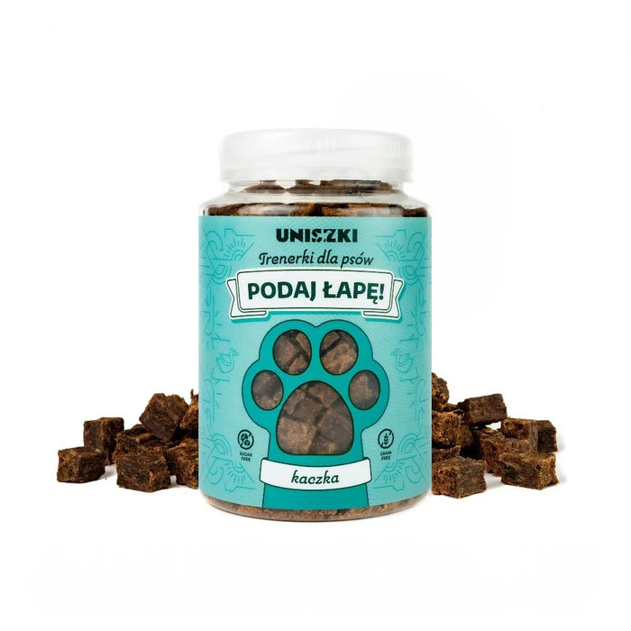 UNISZKI Podaj łapę Duck - dog treat - 210g
