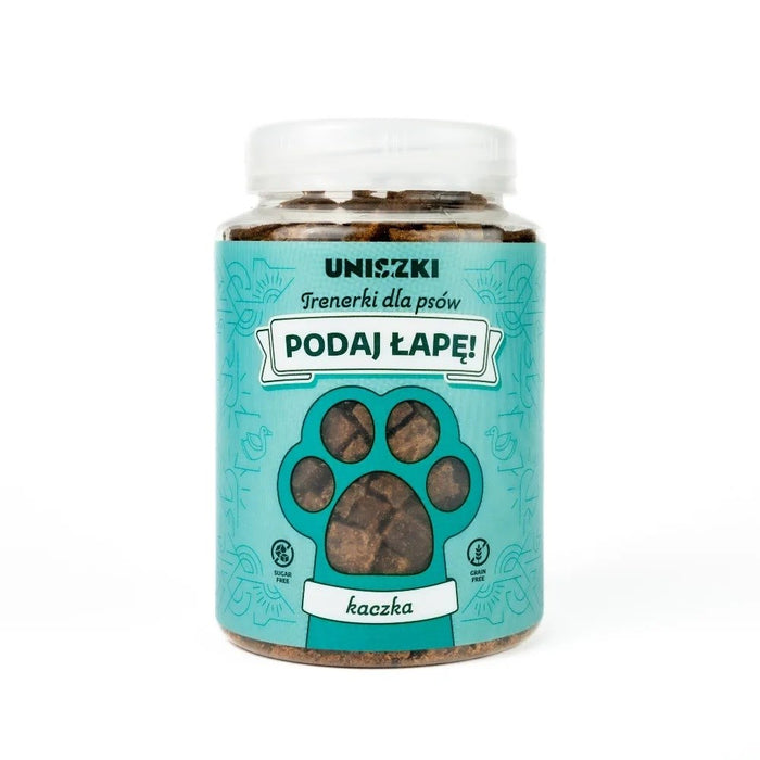 UNISZKI Podaj łapę Duck - dog treat - 150g