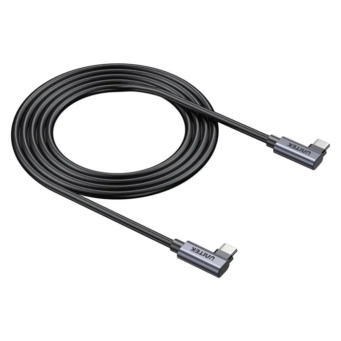 UNITEK C14147ABK01-0.5M - USB C 90°/90° PD 100W M/M 1M - USB cablesKBA-USB<<<Cables and adaptersKBA<<<ActionPL