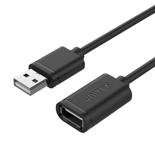 UNITEK Y-C417GBK USB cable USB 2.0 3 m USB A Black - USB cablesKBA-USB<<<Cables and adaptersKBA<<<ActionPL