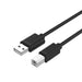 UNITEK Y-C421GBK USB cable 5 m USB 2.0 USB A USB B Black - USB cablesKBA-USB<<<Cables and adaptersKBA<<<ActionPL