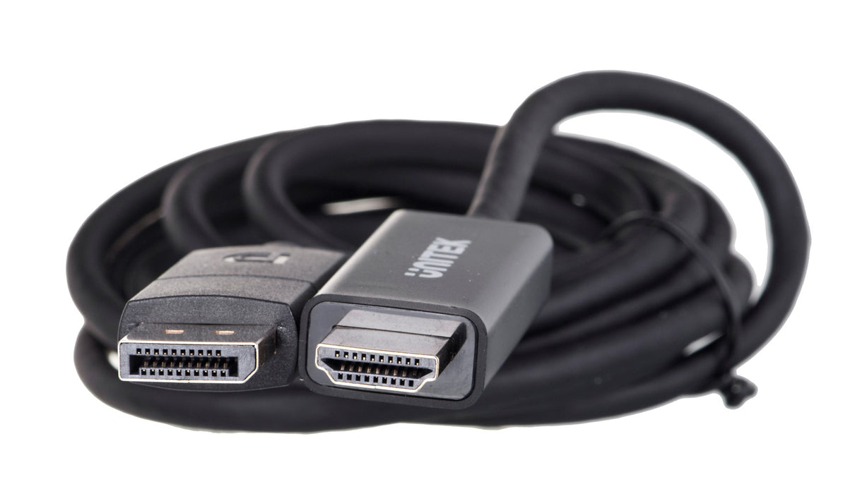UNITEK CABLE DisplayPort 1.2, HDMI, 4K@60HZ, 1,8M, V1608A