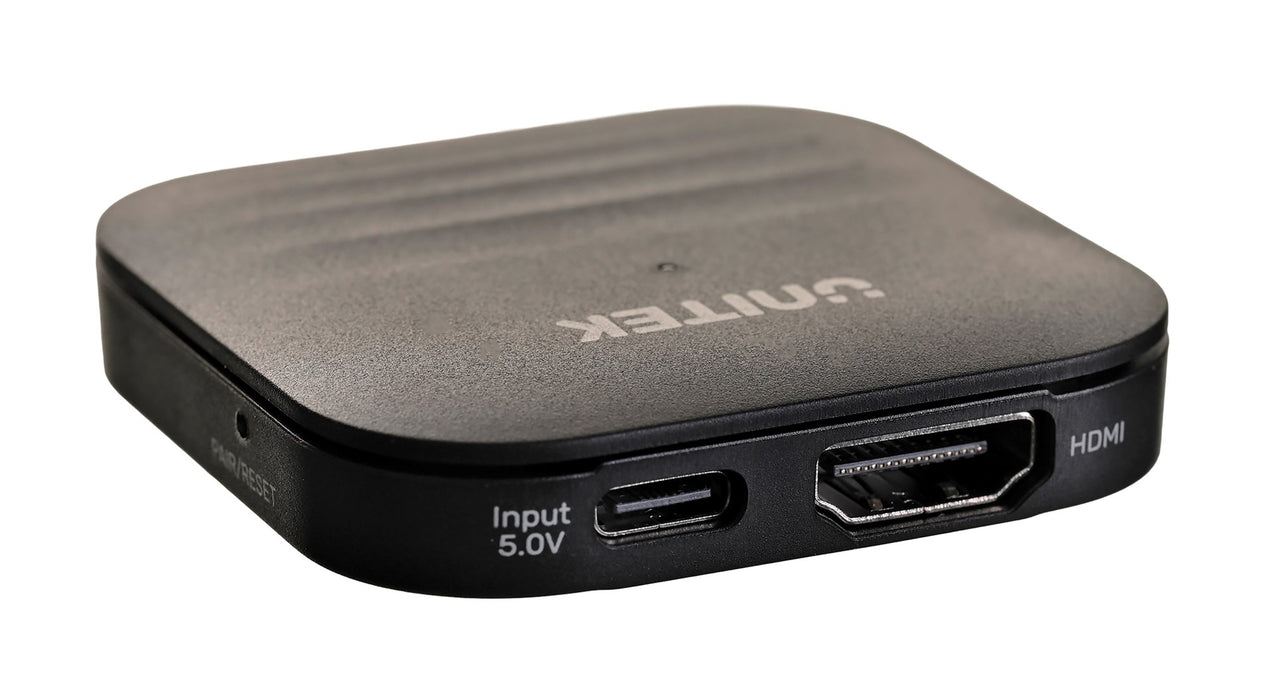 UNITEK V1184A01 AV extender AV transmitter & receiver Black