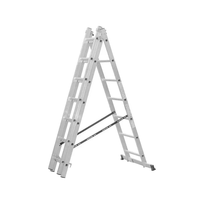 UNIVERSAL ALUMINUM LADDER 3X7 ARON CH307 - Строителни стълби и скелета<<<Строителни материали<<<Praktiker&&&Строителни