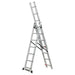 UNIVERSAL ALUMINUM LADDER 3X7 KTN VE307 - Строителни стълби и скелета<<<Строителни материали<<<Praktiker&&&Строителни
