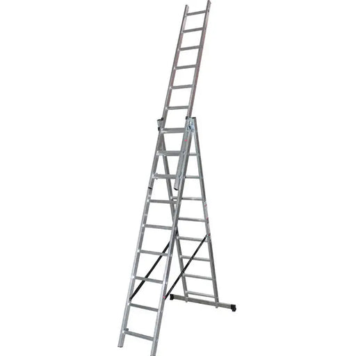 UNIVERSAL ALUMINUM LADDER 3X9 ARON CH309 - Строителни стълби и скелета<<<Строителни материали<<<Praktiker&&&Строителни