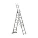 UNIVERSAL ALUMINUM LADDER 3X9 KTN VE309 - Строителни стълби и скелета<<<Строителни материали<<<Praktiker&&&Строителни
